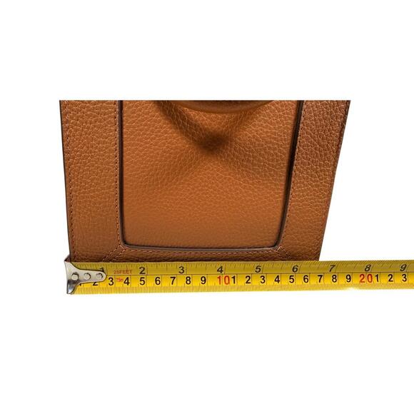 NWT  Kate Spade New York Lena Mini Tote Warmer Ginger Pebbled Leather Crossbody - Picture 8 of 9